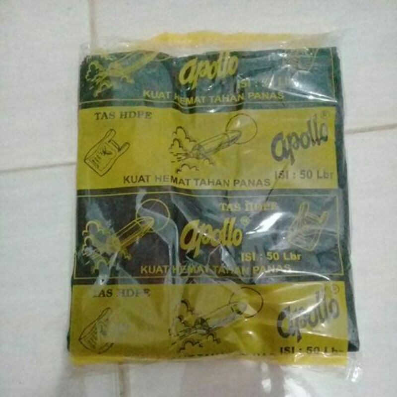 Jual Plastik kresek hitam kecil (Apollo kuning) | Shopee Indonesia