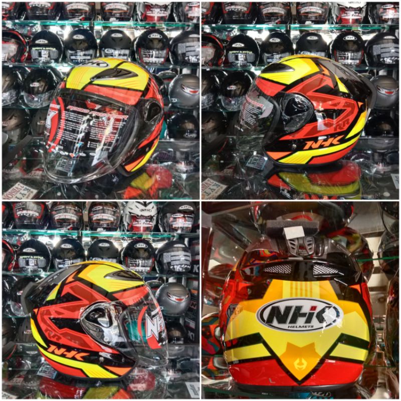 Jual nhk r6 starco red yellow flou | Shopee Indonesia