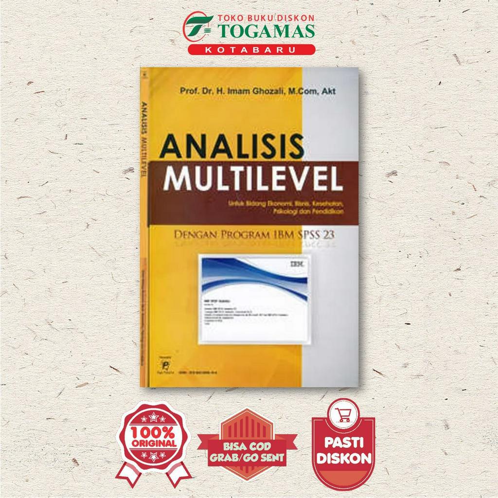 Jual ANALISIS MULTILEVEL DENGAN PROMRAM IBM SPSS 23 + CD - Prof. Dr. H ...