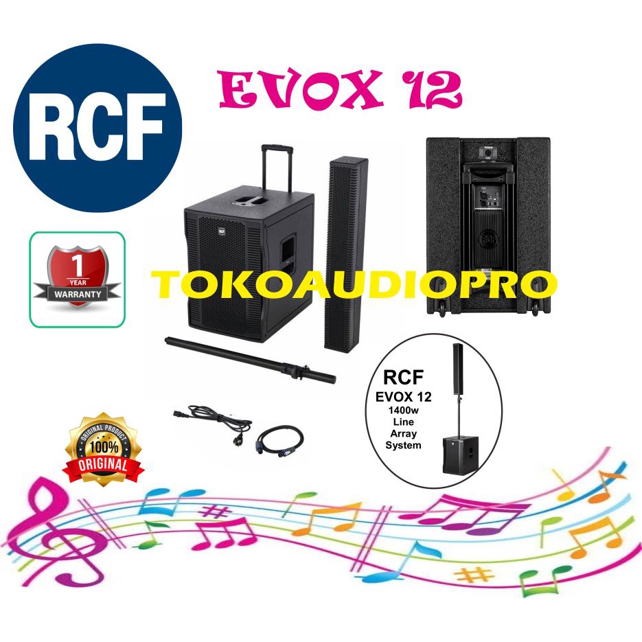 Harga rcf evox sales 12