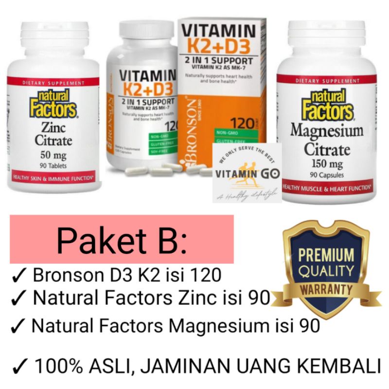 Jual Quatro Formula Asli Dan Lengkap Bronson Vitamin D3 5000 Iu Plus