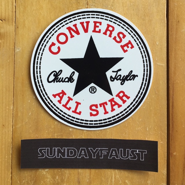 Jual Sticker/Stiker Converse All Stars Chuck Taylor Logo GrafTac.SP ...