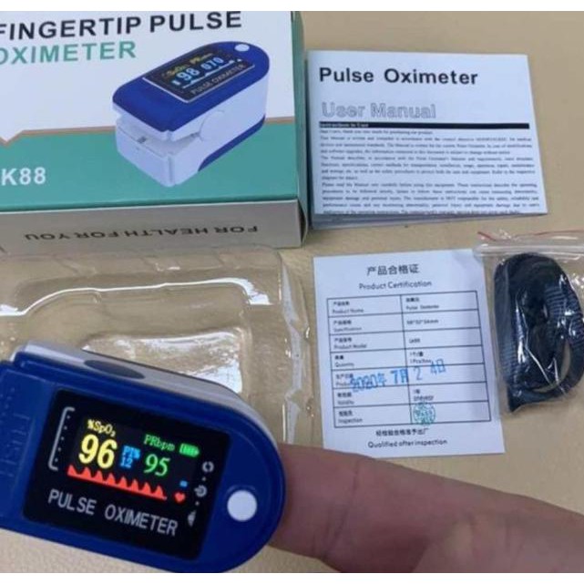 Jual Bagus Banget-953 MURAH !! Finger Fingertip Blood Oxygen Meter SPO2 ...