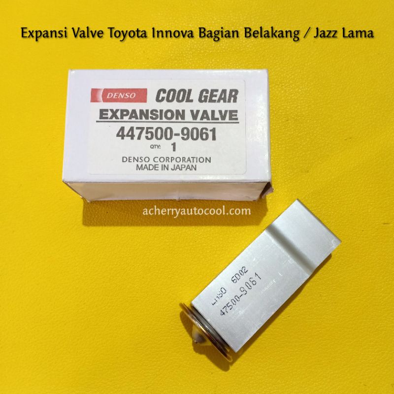 Jual Expansi Valve Kotak Toyota Innova Bagian Belakang / Jazz Lama ...