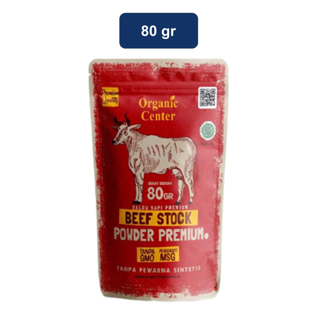 Jual Organic Center Kaldu Sapi Premium 80 Gr Shopee Indonesia