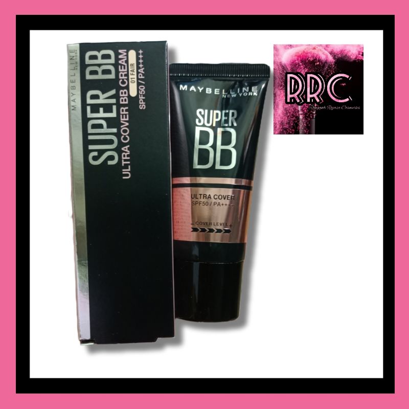 Jual Maybelline Super Bb Ultra Cover Bb Cream Spf 50/pa++++ 01 Fair ...