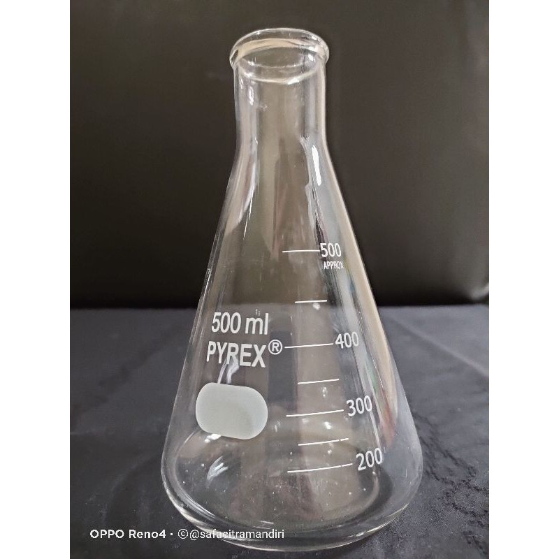 Jual Erlenmeyer 500 Ml Pyrex Shopee Indonesia 8512