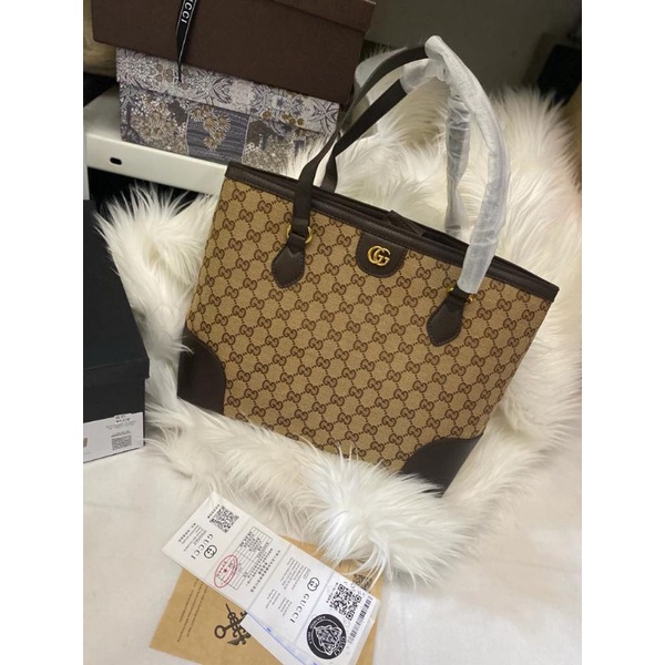 Gucci tote best sale bag kanvas