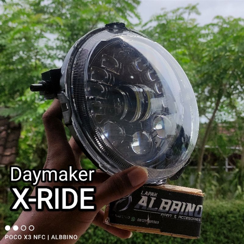 Jual Daymaker XRIDE Headlamp X Ride Custome daymaker 16 LED Lampu