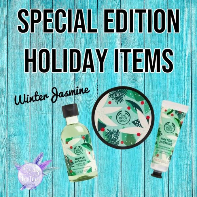 Jual The Body Shop WINTER JASMINE Shower Gel 250ml Body Wash Sabun