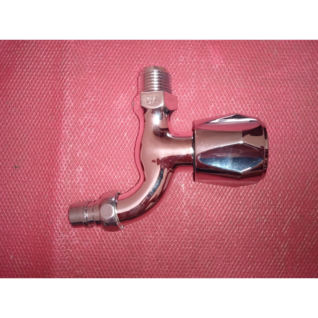 Jual KRAN TEMBOK NEKEL / KRAN AIR TEMBOK TAMAN - NEKEL | Shopee Indonesia