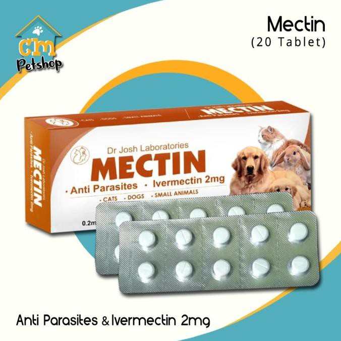 Jual Med | Mectin Obat Anti Parasit Hewan 1 Box Isi 20 Tablet | Shopee ...