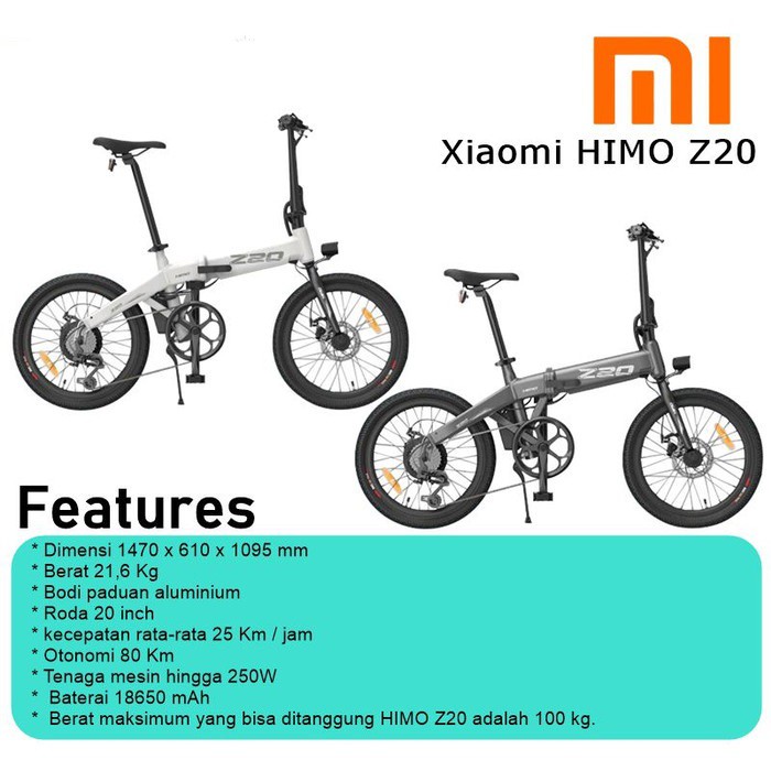 xiaomi himo z20 harga