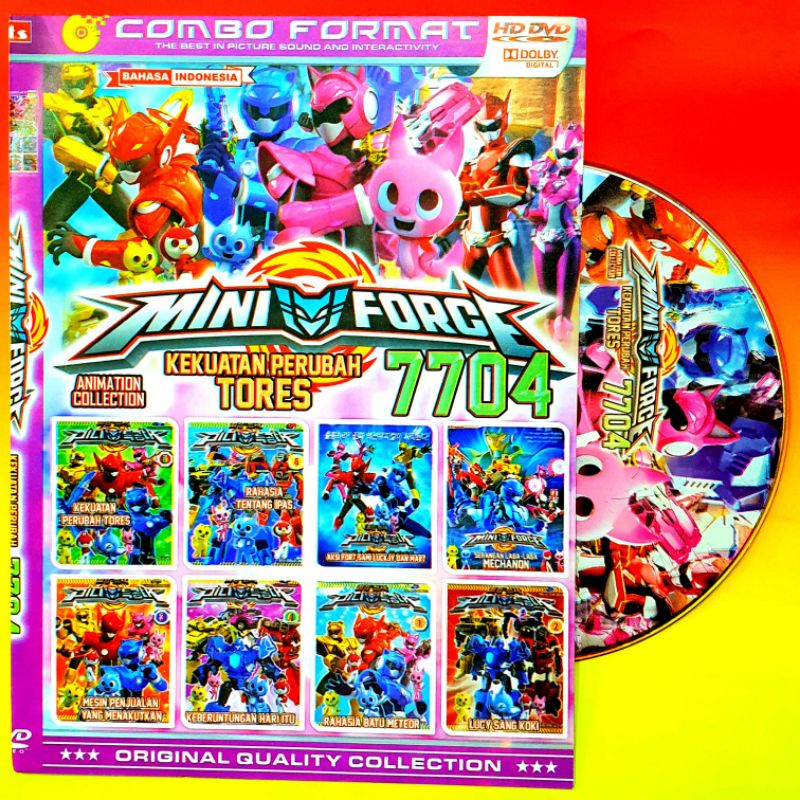 Jual VARIASI KASET VIDEO FILM ANAK KARTUN ANIMASI MINI FORCEFILM ANAK