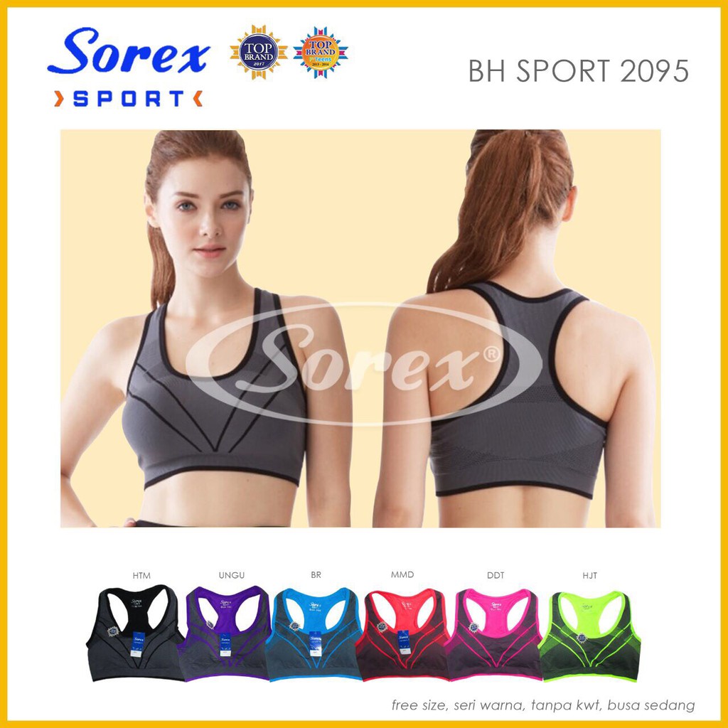 Jual Bh Sport Bra Sport Sorex 2179 Senam Gym Olahraga Training