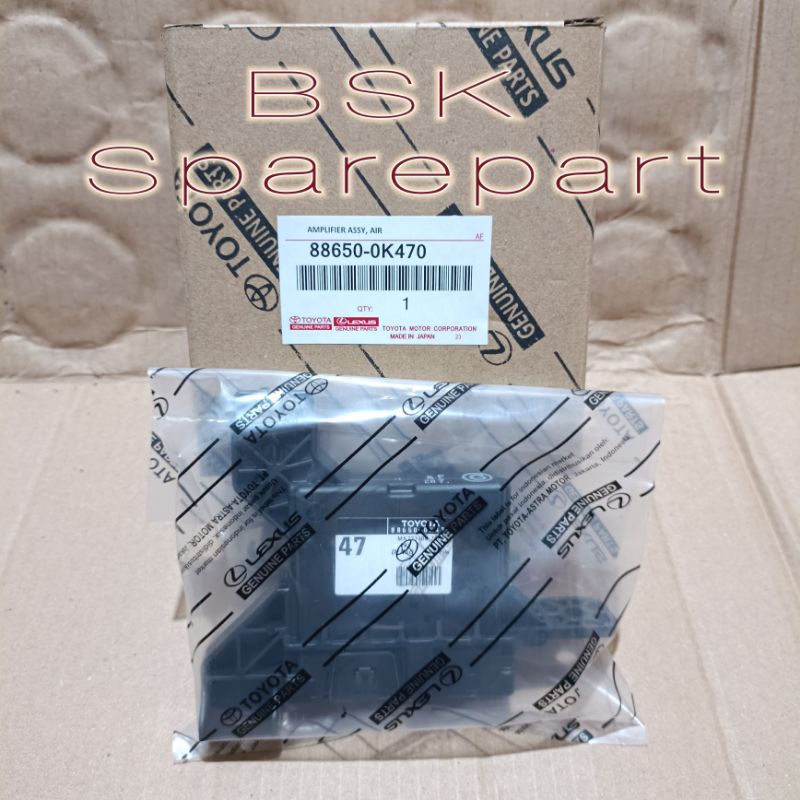 Jual Modul Ecu Amplifier AC Assy Innova Reborn - Fortuner VRZ Original ...