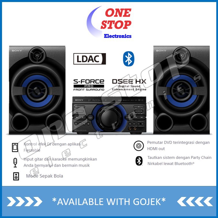 Jual SONY MHCM40D High Power Audio System with DVD Shopee Indonesia