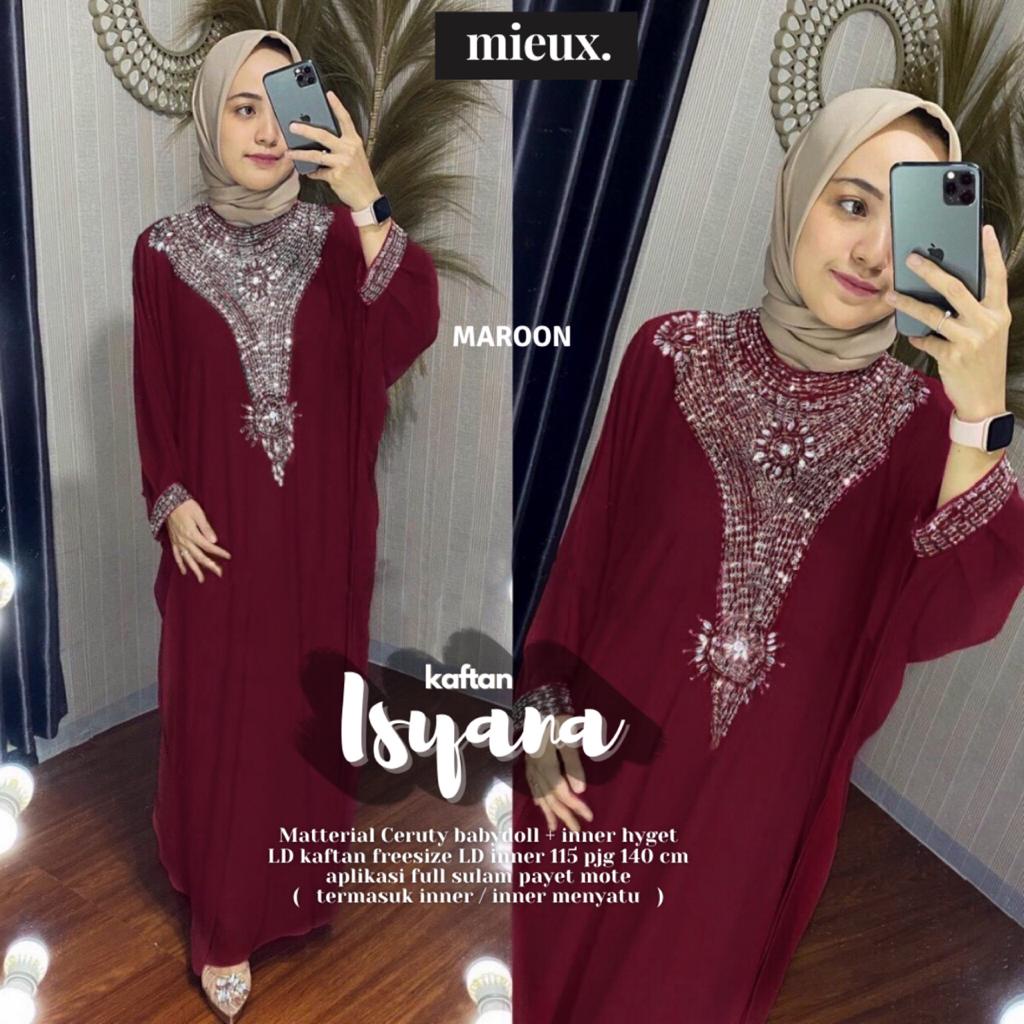 Jual Kaftan Sultan Mewah Elegan Viral Kekinian Ala Selebgram Terbaru Baju Pesta Kondangan