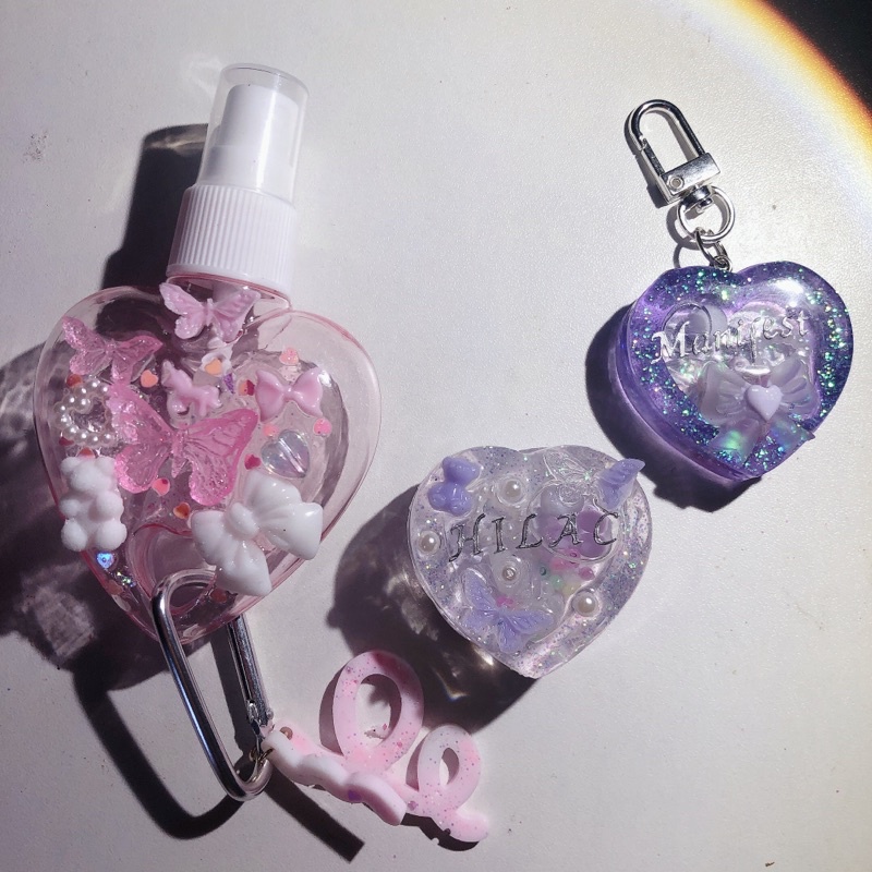Jual custom pop socket & heart shaker keyring by Dearmypril | Shopee ...