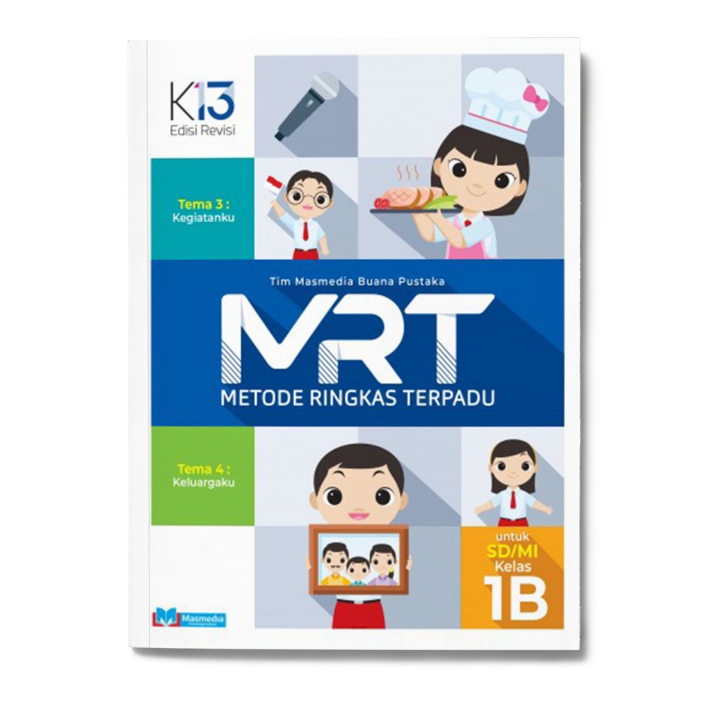 Jual Buku MRT (Metode Ringkas Terpadu) Kelas 1 B (Tema 3 Dan 4 ...