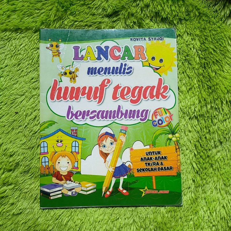 Jual ORIGINAL BUKU LANCAR MENULIS GARIS & BENTUK MENULIS HURUF BESAR ...