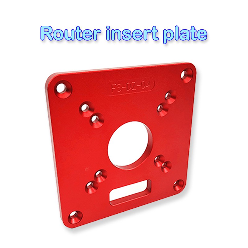 Jual Aluminium Router insert plate untuk router table DIY woodworking ...