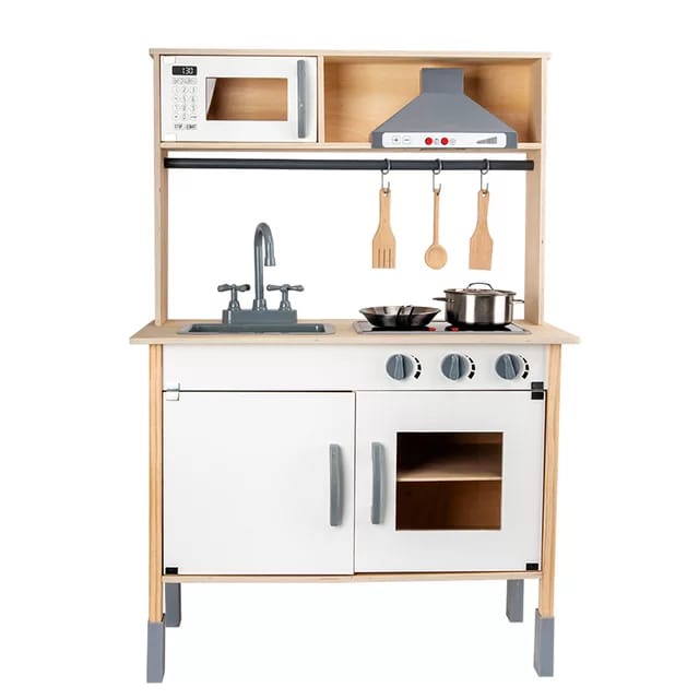 Jual Nomina Wooden kitchen set Mainan Dapur Kayu masak masakan anak ...