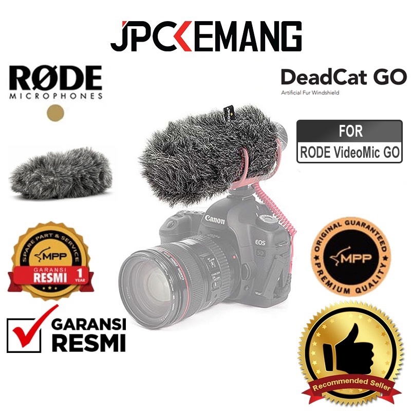 Jual Rode DeadCat GO for VideoMic GO Furry Wind Cover Dead Cat Original