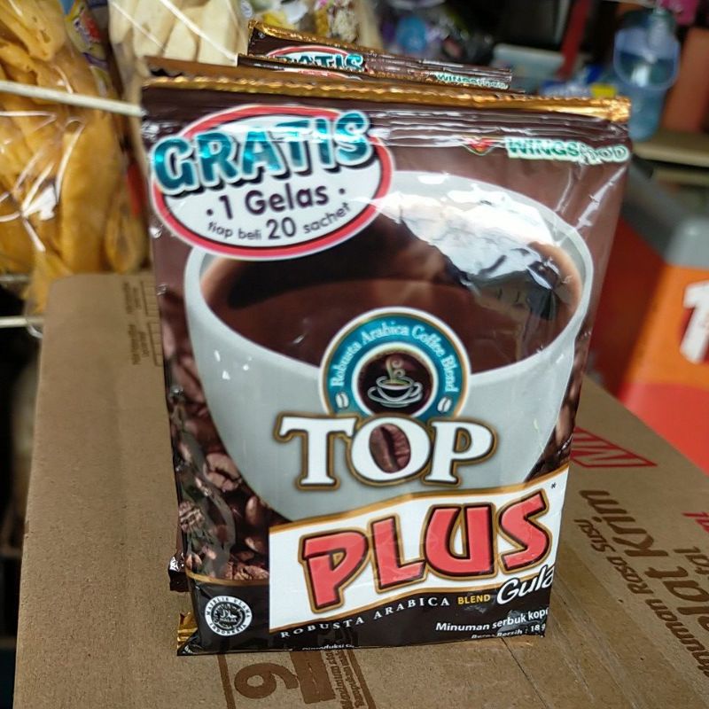 Jual Kopi Top Plus Gula [ 18gr x 10 ] | Shopee Indonesia