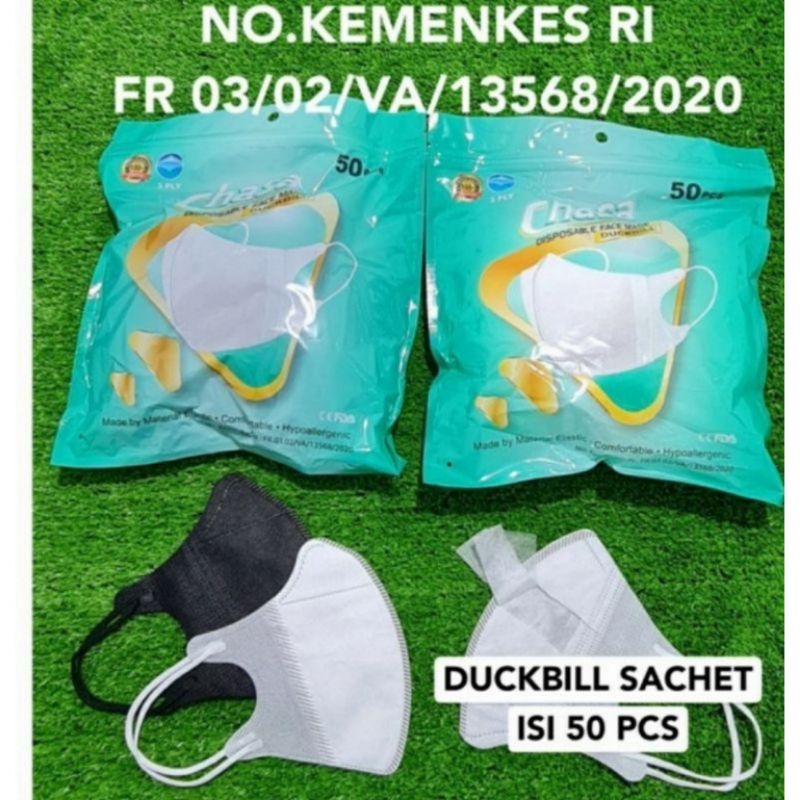 Jual MASKER DUCKBIL PUTIH DEWASA ISI 50 PCS | Shopee Indonesia