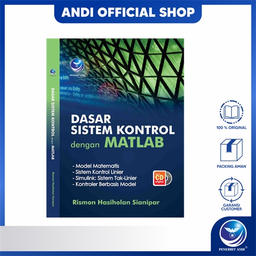 Jual Penerbit Andi - Dasar Sistem Kontrol Dengan Matlab | Shopee Indonesia