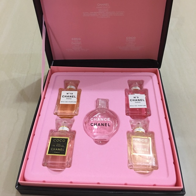Jual CHANEL PARFUM Miniatur / CHANEL / CHANEL PARIS / CHANEL GIFT ISI 5 ...