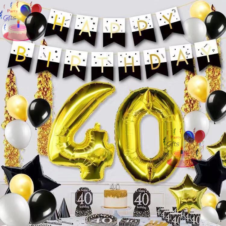 Jual Banner Birthday Segilima / Banner Happy Birthday / Cheap Banner