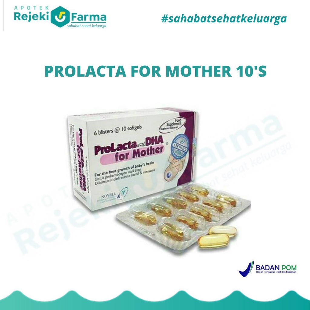 Jual Prolacta For Mother Isi 10 Tablet | Shopee Indonesia