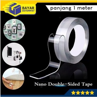 Jual Nano Double Tape Transparant Double Selotip Isolasi Tapi Dua Sisi Murah Serbaguna Shopee