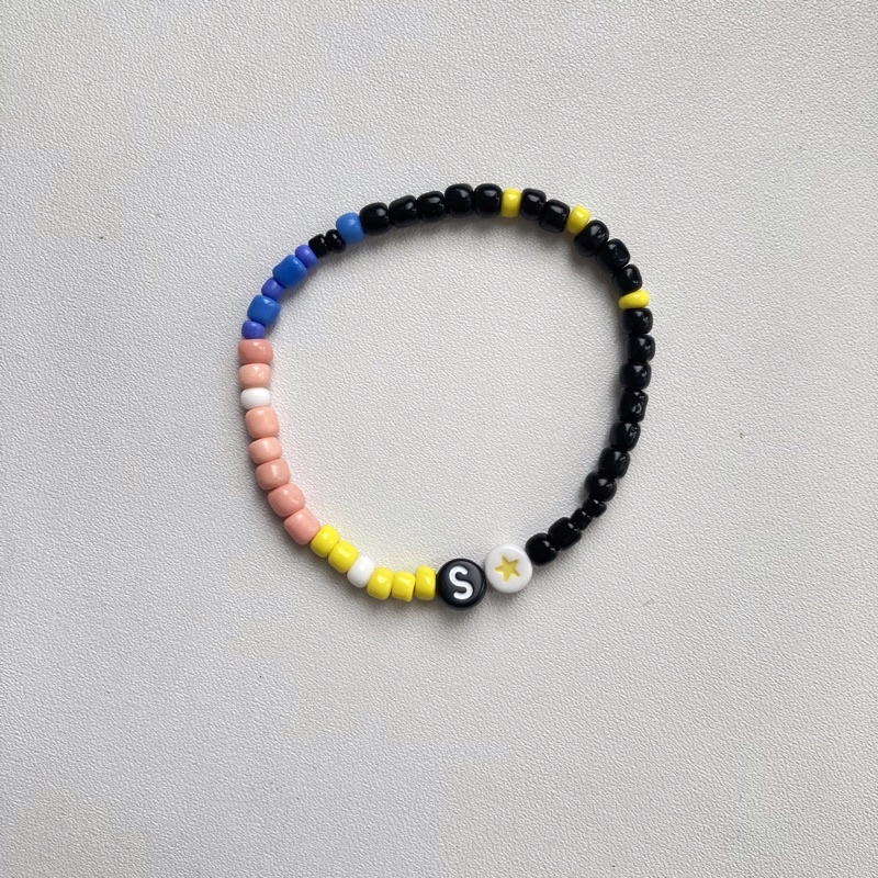 Jual BACA RULES | Gelang Manik One Piece Inspired Bisa Custom Inisial ...