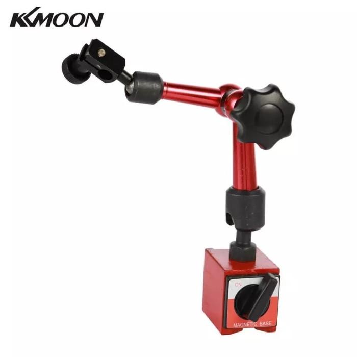 Base Magnétique Pour Comparateur 7-1/2 Pouces - Support Vertical Avec Pied Magnétique Puissant - Pour Mesurage En Atelier