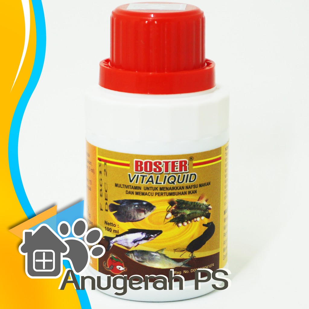 Jual Vitamin Ikan Boster Vitaliquid Ml Shopee Indonesia