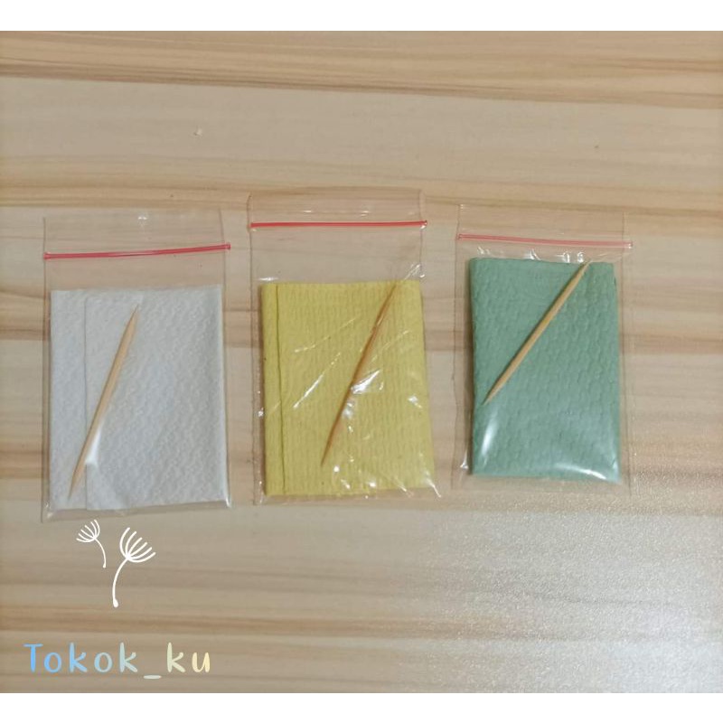 Jual tissu / tissu prasmanan/ hajatan /nikah /acara pesta dengan tusuk