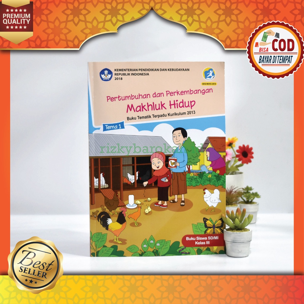 Jual Buku Siswa Kelas 3 Iii Sd Mi Tema 1 Pertumbuhan Dan Perkembangan