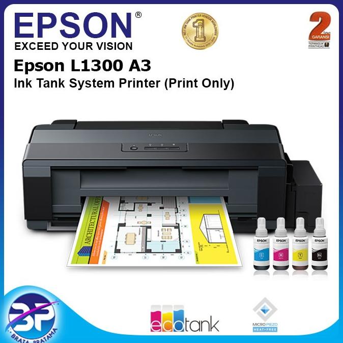 Jual Epson L1300 A3 Ink Tank Printer Print Only Shopee Indonesia 7260