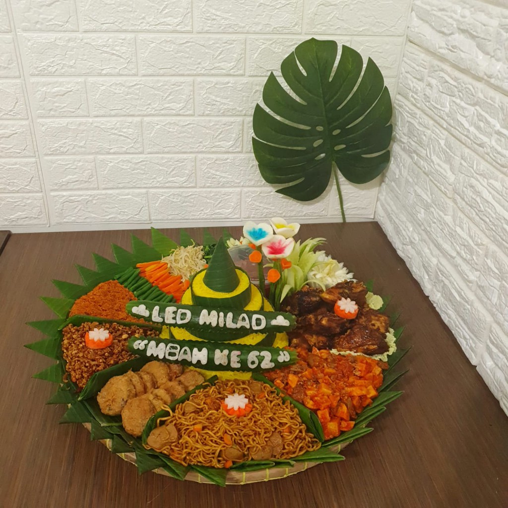 Jual Tumpeng Nasi Kuning Spesialtumpengnasi Kuning Shopee Indonesia 5512