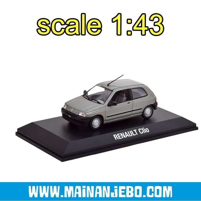 Norev 1/43 - Renault Clio Break Grise, Collection, Très Bon état Avec Boîte