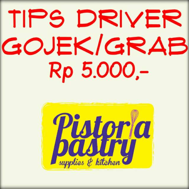 Jual Tips Driver Gojek Shopee Indonesia