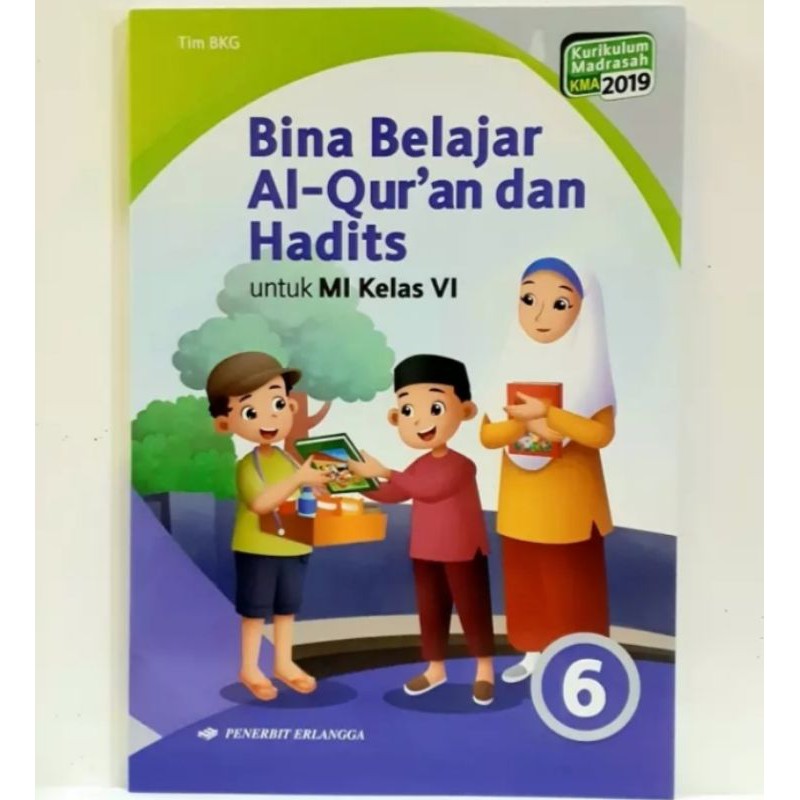 Jual ORI Buku Teks Bina Belajar Al Quran Hadits K13 Kelas 6 Edisi ...