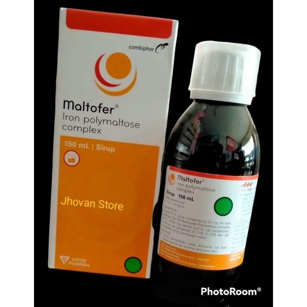Jual MALTOFER syrup 150 ml Pengobatan dan pencegahan defisiensi zat
