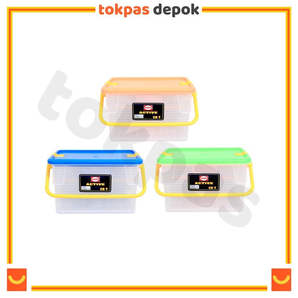 Jual Container Box Tenteng 7 Liter Active CB 7 Sip 131 Shinpo SP-061 ...