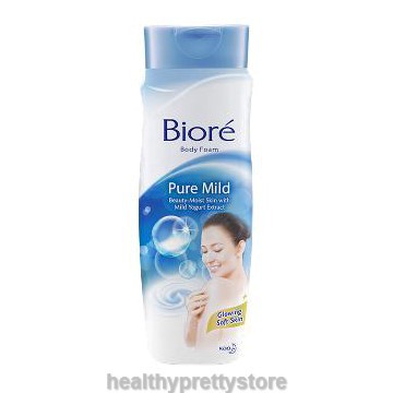 Jual Biore Body Foam Pure Mild Bottle 100ml | Shopee Indonesia