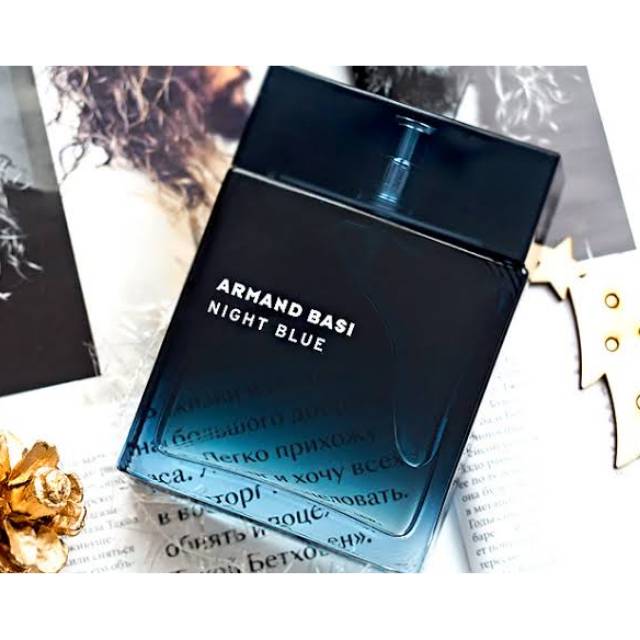 Jual ARMAND BASI NIGHT BLUE Parfum Original Eropa For Men 100ml