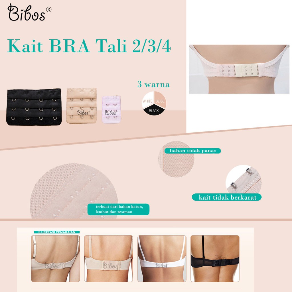 Jual Penyambung Kait Bra Kait Kait Bra Extension Kait Bh Tambahan Ibu Hamil Pengait Bh